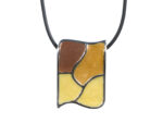 Kette mit Anhänger in verschiedenen Farben von scarlet bijoux – Bild 2