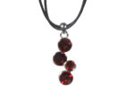 Kette mit Anhänger in verschiedenen Farben von scarlet bijoux – Bild 3