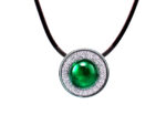 Kette mit Anhänger in verschiedenen Farben von scarlet bijoux – Bild 3