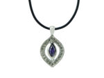 Kette mit Anhänger in verschiedenen farben von scarlet bijoux – Bild 5