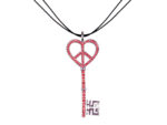 Kette mit Anhänger in verschiedenen farben von scarlet bijoux – Bild 2