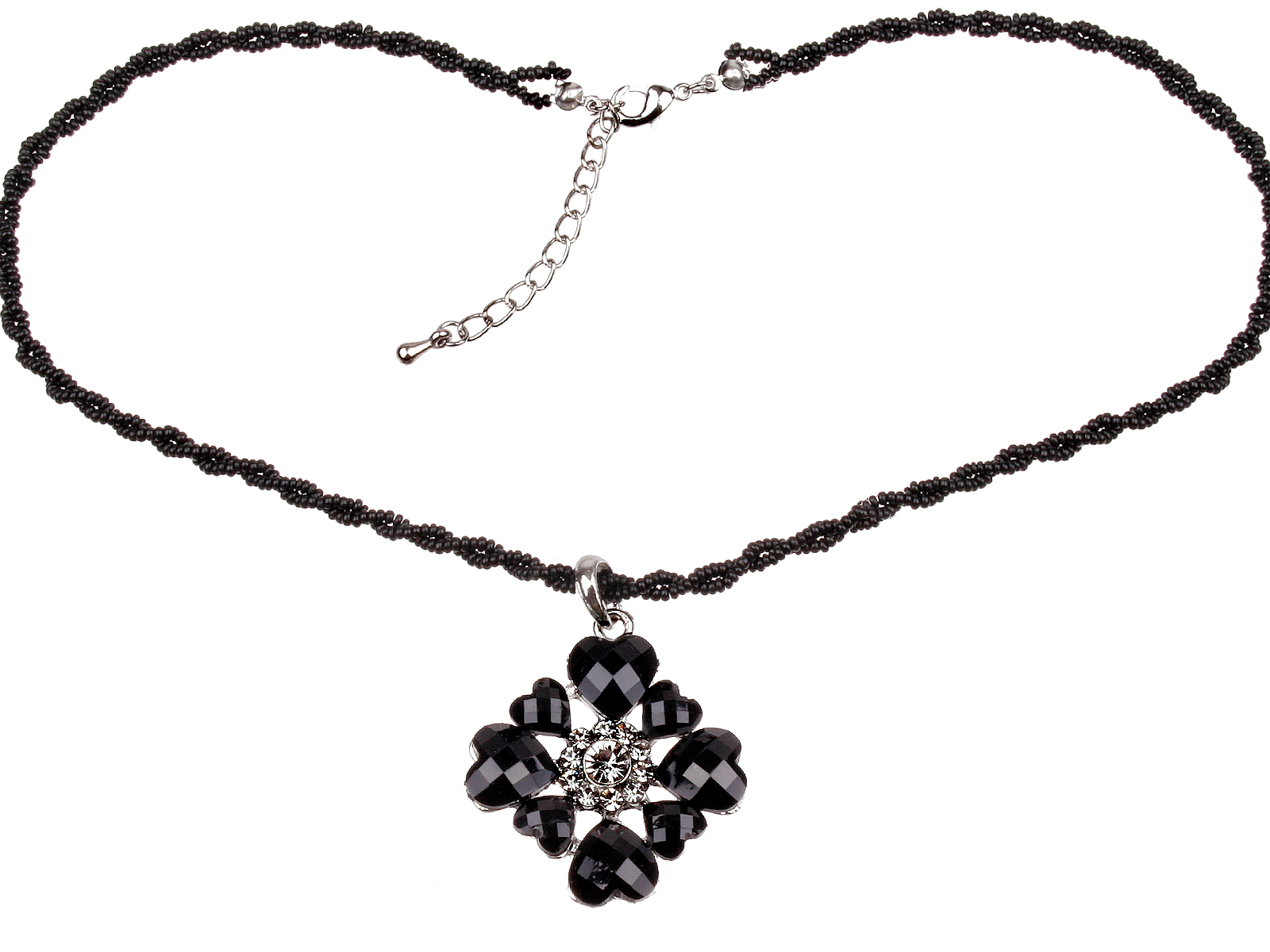 0032071000.jpg Kette mit Anhänger in verschiedenen farben von scarlet bijoux – Bild 1