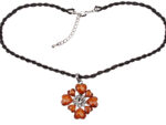 Kette mit Anhänger in verschiedenen farben von scarlet bijoux – Bild 2