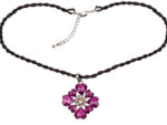 Kette mit Anhänger in verschiedenen farben von scarlet bijoux – Bild 5