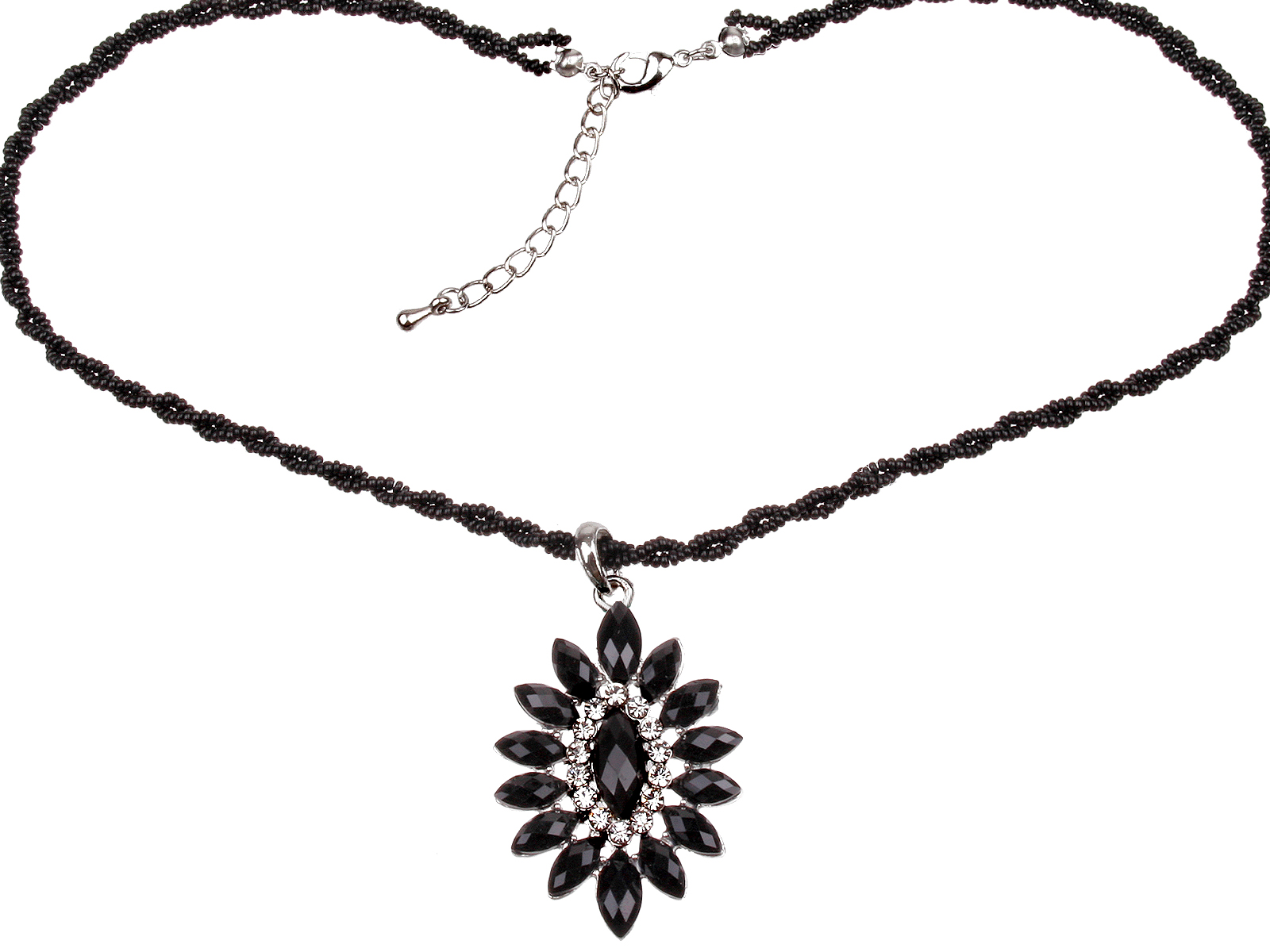 0032081000.jpg Kette mit Anhänger in verschiedenen farben von scarlet bijoux – Bild 1