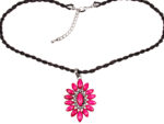Kette mit Anhänger in verschiedenen farben von scarlet bijoux – Bild 4