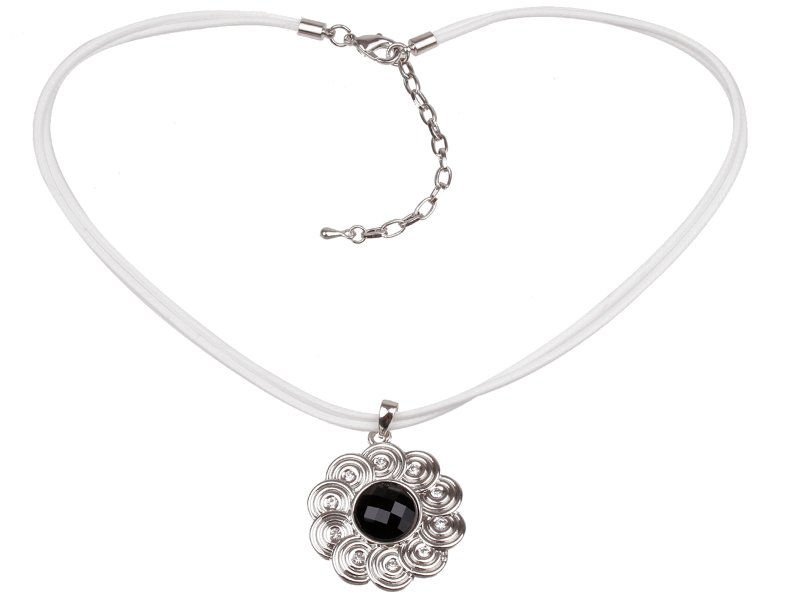 0032121000.jpg Kette mit Anhänger in verschiedenen Farben von scarlet bijoux – Bild 1