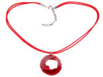 Kette mit Anhänger in verschiedenen farben von scarlet bijoux – Bild 2