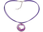 Kette mit Anhänger in verschiedenen farben von scarlet bijoux – Bild 3