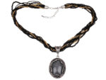 Kette mit Anhänger in verschiedenen Farben von scarlet bijoux – Bild 4
