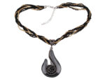 Kette mit Anhänger in verschiedenen Farben von scarlet bijoux – Bild 5