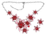 Kette mit Anhänger in verschiedenen Farben von scarlet bijoux – Bild 3