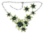 Kette mit Anhänger in verschiedenen Farben von scarlet bijoux – Bild 4
