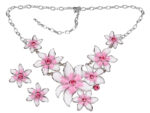 Kette mit Anhänger in verschiedenen Farben von scarlet bijoux – Bild 7