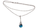 Kette mit Anhänger in verschiedenen Farben von scarlet bijoux – Bild 2