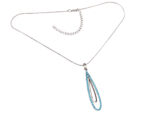 Kette mit Anhänger in verschiedenen Farben von scarlet bijoux – Bild 3