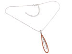 Kette mit Anhänger in verschiedenen Farben von scarlet bijoux – Bild 4