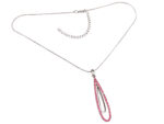 Kette mit Anhänger in verschiedenen Farben von scarlet bijoux – Bild 5