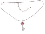 Kette Schlangenkette mit Anhänger Schlüsselanhänger Strass in verschiedenen Farben, ca. 19x11 cm von scarlet bijoux – Bild 5