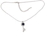 Kette Schlangenkette mit Anhänger Schlüsselanhänger Strass in verschiedenen Farben, ca. 19x11 cm von scarlet bijoux – Bild 7