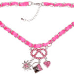 Kette mit Anhänger in verschiedenen farben von scarlet bijoux
