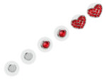 Ohrring in verschiedenen Farben von scarlet bijoux – Bild 2