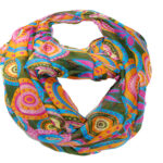 Loopschal Multifuktionstuch | 90 x 90 cm; aus 100 % Viskose von scarlet scarf