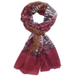 Schal Tuch | 50 x 180 cm; aus 100% Polyester von scarlet scarf
