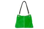 Umhängetasche aus echtem Wildleder | Damen Handtasche Tasche Henkeltasche; 31 x 22 x12 cm von scarlet bag