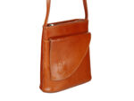 Umhängetasche aus echtem Leder | Damen Handtasche Tasche Henkeltasche; 18,5 x 17,5 x 7 cm von scarlet bag – Bild 3
