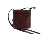 Umhängetasche aus echtem Leder | Damen Handtasche Tasche Henkeltasche; 18,5 x 17,5 x 7 cm von scarlet bag – Bild 5