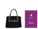 Umhängetasche aus echtem Wildleder | Damen Handtasche Tasche Henkeltasche; 23 x 30 x 10 cm von scarlet bag – Bild 9