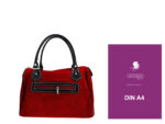 Umhängetasche aus echtem Wildleder | Damen Handtasche Tasche Henkeltasche; 23 x 30 x 10 cm von scarlet bag – Bild 24