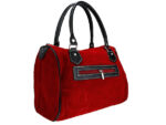 Umhängetasche aus echtem Wildleder | Damen Handtasche Tasche Henkeltasche; 23 x 30 x 10 cm von scarlet bag – Bild 23