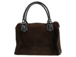 Umhängetasche aus echtem Wildleder | Damen Handtasche Tasche Henkeltasche; 23 x 30 x 10 cm von scarlet bag – Bild 2