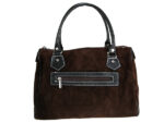 Umhängetasche aus echtem Wildleder | Damen Handtasche Tasche Henkeltasche; 23 x 30 x 10 cm von scarlet bag – Bild 5