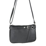 Umhängetasche aus echtem Leder | Damen Handtasche Tasche Henkeltasche; 23 x 15 x 5 cm von scarlet bag