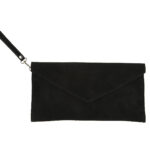Umhängetasche aus Wildleder Leder | Damen Handtasche Tasche Henkeltasche; 31,5 x 16,5 x 1,0 cm von scarlet bag