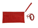 Umhängetasche aus Wildleder Leder | Damen Handtasche Tasche Henkeltasche; 31,5 x 16,5 x 1,0 cm von scarlet bag – Bild 9