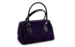 Umhängetasche aus echtem Wildleder | Damen Handtasche Tasche Henkeltasche; 25 x 14 x 10 cm von scarlet bag