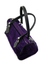 Umhängetasche aus echtem Wildleder | Damen Handtasche Tasche Henkeltasche; 25 x 14 x 10 cm von scarlet bag – Bild 2