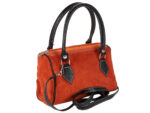 Umhängetasche aus echtem Wildleder | Damen Handtasche Tasche Henkeltasche; 25 x 14 x 10 cm von scarlet bag – Bild 5