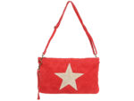 Clutch Tasche Unterarmtasche Abendtasche Umhängetasche aus echtem Wildleder | Damen Handtasche; 28 x 19 x 1 cm von scarlet bag – Bild 4