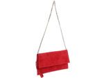 Clutch Tasche Unterarmtasche Abendtasche Umhängetasche aus echtem Wildleder | Damen Handtasche; 31 x 17 x 1 cm von scarlet bag – Bild 4