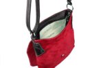 Clutch Tasche Unterarmtasche Abendtasche Umhängetasche aus echtem Wildleder | Damen Handtasche; 25 x 28 x 6 cm von scarlet bag – Bild 3