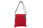 Clutch Tasche Unterarmtasche Abendtasche Umhängetasche aus echtem Wildleder | Damen Handtasche; 25 x 28 x 6 cm von scarlet bag – Bild 4