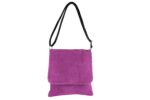 Clutch Tasche Unterarmtasche Abendtasche Umhängetasche aus echtem Wildleder | Damen Handtasche; 25 x 28 x 6 cm von scarlet bag – Bild 9