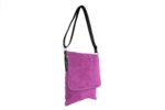 Clutch Tasche Unterarmtasche Abendtasche Umhängetasche aus echtem Wildleder | Damen Handtasche; 25 x 28 x 6 cm von scarlet bag – Bild 10