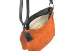 Clutch Tasche Unterarmtasche Abendtasche Umhängetasche aus echtem Wildleder | Damen Handtasche; 25 x 28 x 6 cm von scarlet bag – Bild 15