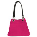 Clutch Tasche Unterarmtasche Abendtasche Umhängetasche aus echtem Wildleder | Damen Handtasche; 26 x 19 x 12 cm von scarlet bag